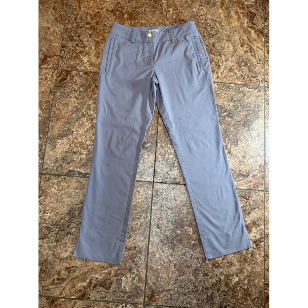 Nike Golf Tour Performance Dri-FIT Pants Blue Gray Women Size 6 432098-082